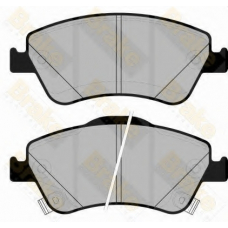 PA1795 BRAKE ENGINEERING Комплект тормозных колодок, дисковый тормоз