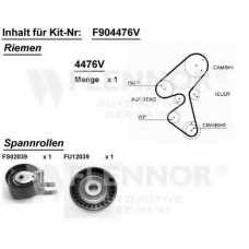 F914449V FLENNOR Комплект ремня грм