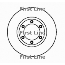 FBD1322 FIRST LINE Тормозной диск
