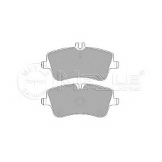 025 231 4419 MEYLE Комплект тормозных колодок, дисковый тормоз