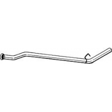 451-371 BOSAL Труба выхлопного газа