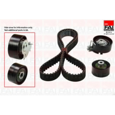 TBK252 FAI AutoParts Комплект ремня ГРМ