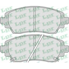 05P834 LPR Комплект тормозных колодок, дисковый тормоз