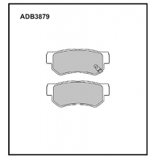 ADB3879 Allied Nippon Тормозные колодки