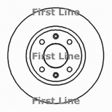 FBD1021 FIRST LINE Тормозной диск