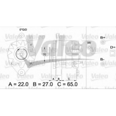 433462 VALEO Генератор