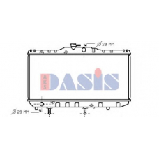 210084N AKS DASIS Радиатор, охлаждение двигател