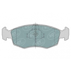 SP 315 SCT Комплект тормозных колодок, дисковый тормоз