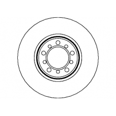 NBD285 NATIONAL Тормозной диск
