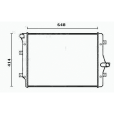 RM0575 EQUAL QUALITY Радиатор, охлаждение двигател