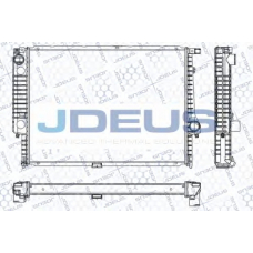 RA0050050 JDEUS Радиатор, охлаждение двигателя