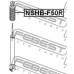 NSHB-F50R FEBEST Защитный колпак / пыльник, амортизатор