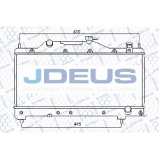 028M36 JDEUS Радиатор, охлаждение двигателя