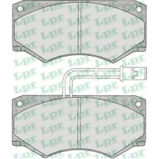 05P292 LPR Комплект тормозных колодок, дисковый тормоз