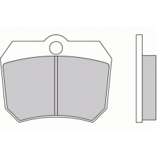 12-5223 E.T.F. Комплект тормозных колодок, дисковый тормоз