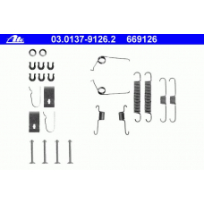 03.0137-9126.2 ATE Комплектующие, тормозная колодка