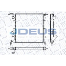 RA0230401 JDEUS Радиатор, охлаждение двигателя