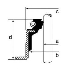 19026652 CORTECO Уплотнительное кольцо, стержень кла