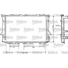 730360 VALEO Радиатор, охлаждение двигателя