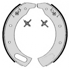 S 44 503 BREMBO Комплект тормозных колодок