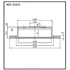 ADC 0161V Allied Nippon Гидравлические цилиндры