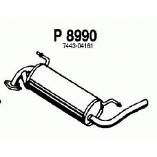 P8990 FENNO Глушитель выхлопных газов конечный