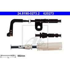 24.8190-0273.2 ATE Сигнализатор, износ тормозных колодок