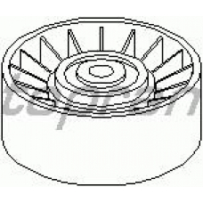 109 149 TOPRAN Паразитный / ведущий ролик, поликлиновой ремень