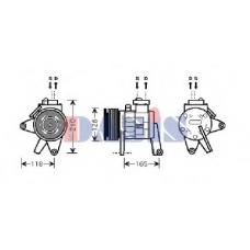 851007N AKS DASIS Компрессор, кондиционер