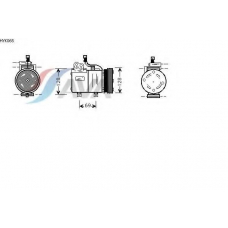 HYK065 AVA Компрессор, кондиционер