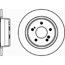 MDC1004 MINTEX Тормозной диск