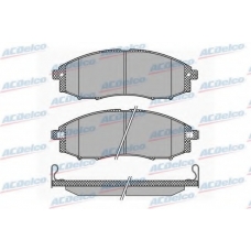 AC846081D AC Delco Комплект тормозных колодок, дисковый тормоз