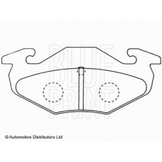 ADK84211 BLUE PRINT Комплект тормозных колодок, дисковый тормоз