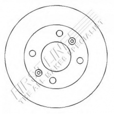 FBD1366 FIRST LINE Тормозной диск