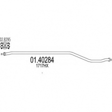 01.40284 MTS Труба выхлопного газа