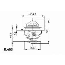 B.453.79 BEHR Термостат, охлаждающая жидкость