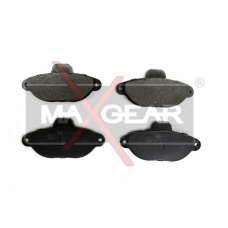 19-0493 MAXGEAR Комплект тормозных колодок, дисковый тормоз