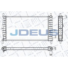 RA0120961 JDEUS Радиатор, охлаждение двигателя