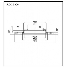 ADC 0304 Allied Nippon Гидравлические цилиндры