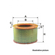 EAF3204.30 OPEN PARTS Воздушный фильтр