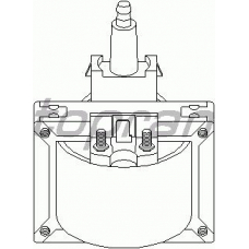 700 172 TOPRAN Катушка зажигания