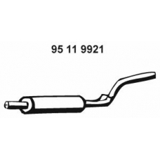 95 11 9921 EBERSPACHER Средний глушитель выхлопных газов