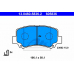 13.0460-5836.2 ATE Комплект тормозных колодок, дисковый тормоз