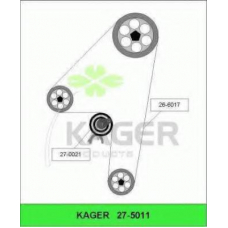 27-5011 KAGER Комплект ремня грм