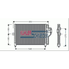 5320201 KUHLER SCHNEIDER Конденсатор, кондиционер