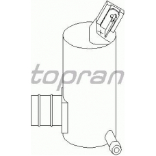 300 345 TOPRAN Водяной насос, система очистки окон