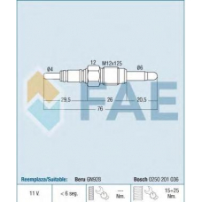 74148 FAE Свеча накаливания; Свеча накала, электр. обогрев