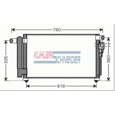 5220351 KUHLER SCHNEIDER Конденсатор, кондиционер