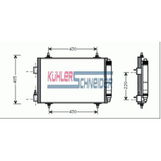 1520011 KUHLER SCHNEIDER Конденсатор, кондиционер