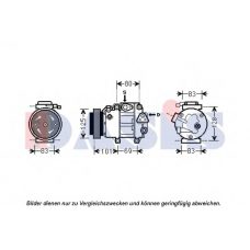 851945N AKS DASIS Компрессор, кондиционер